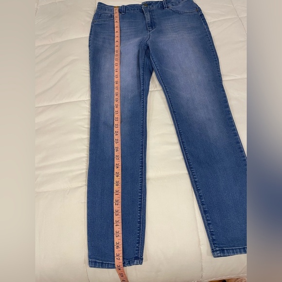 d.jeans. Size 12 Blue Skinny Stretch - Picture 4 of 11